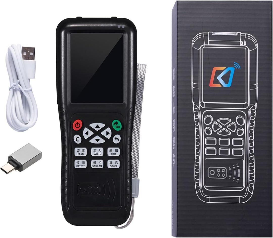 Replicator Badge Clone Copier Access Reader Duplicator Copy for Key X100 for Smart Chip Card Crack Writer Dupl Card Reader Writer USB Tracks Cloner Micro for Phone Memory C