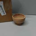 EDHAS Bowl Sets Acacia Round Bowl for Condiments, Dip Sauce, Nuts, Candy and More (Set of 4), (3" x 3" x 2")