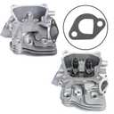 Predator Hemi 212 Carburetor Exhaust Intake Gasket Kit, Small Engine Carb Head Gaskets Material Compatible with 196cc 212cc GX160 GX200 Power Equipment (50Pcs 212cc/GX160 Carb Gasket)