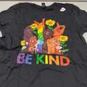 Be Kind LGBTQ Gay Les Pride Month T-Shirt, Large