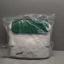 Tennis Racquet Bag for Women - Tennis Backpack, Women Sport Tote Bag, Squash Racket Backpack, Suitable for Tennis, Squash, Paddle, Pickleball, Badminton (White and Green)