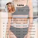 Herseas Women's High Waisted Bikini Sets 2 Piece Tummy Control Swimsuits Full Coverage Bathing Suit Summer Beach Swim Wear (XXL)