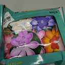 6 Pcs Diwali Lotus Lamp Decorations, Led Waterproof Flameless Lotus Tea Lights with Water Lily Pad, Home Garden Pond Indian Temples Pooja Gifts