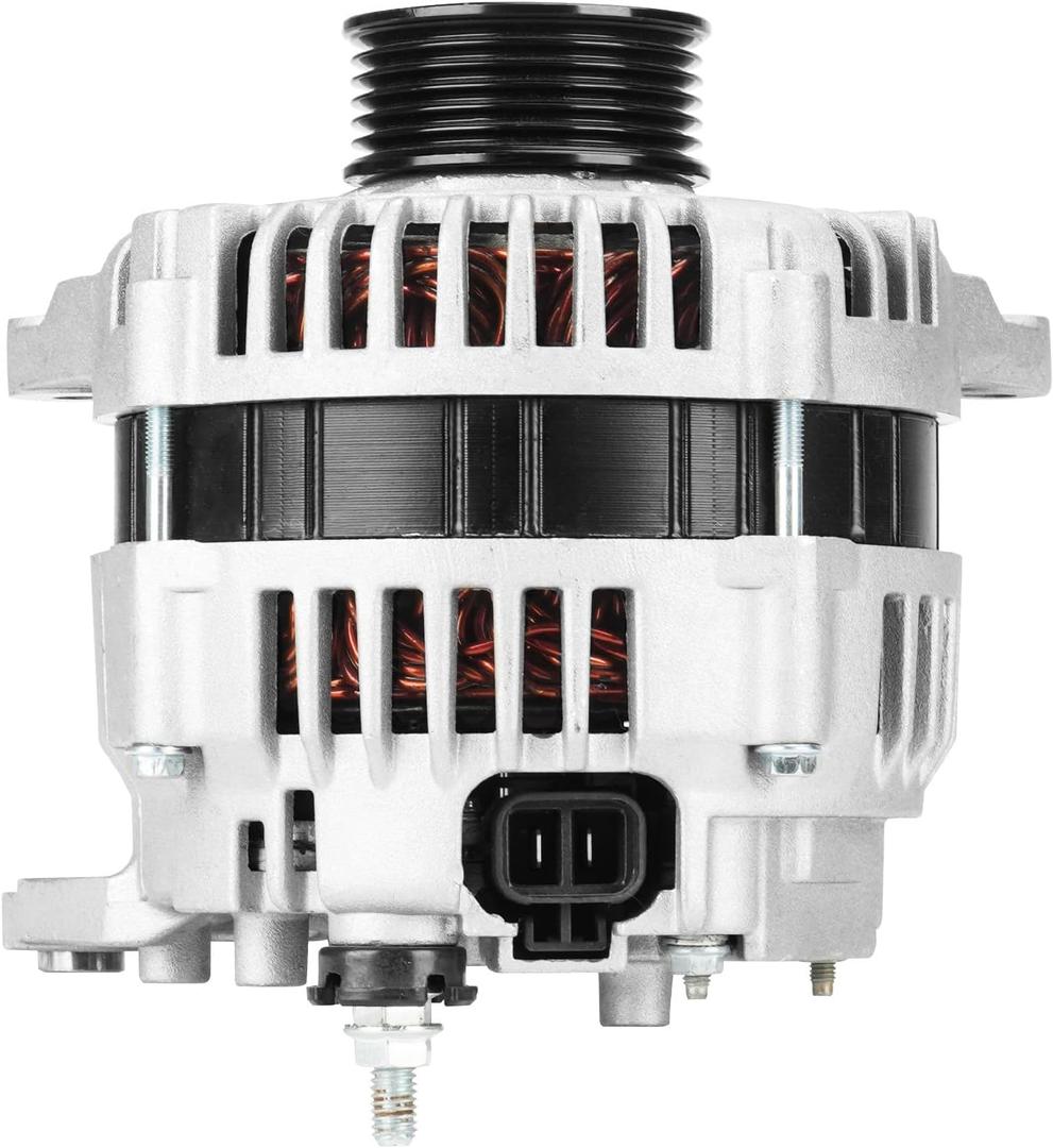 Alternator for Infiniti QX4 V6 3.5L 2001 2002, Nissan Pathfinder V6 3.5L 2001 2002, 13900N 213900 3341434 231002W400