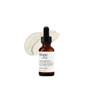 philosophy when hope is not enough facial firming serum - with vitamins C, E & hyaluronic acid - revitalizes dull complexion while reducing the look of fine lines and wrinkles - 1 fl oz