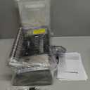 Bonsenkitchen Vacuum Sealer for Food, EasyLock Handle Vacuum Sealer Machine with Bag Clip, Builtin Cutter and Bag Storage for Sous Vide and Meal Prep, 1 Roll Bag & 10 PreCut Bags, Silver