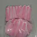 Tatuo 12 Pieces Mini Tutu Table Skirt Wine Bottle Cover Tutu Skirt Tulle Vase Skirt Decor Garland Centerpieces for Wedding Baby Shower Cake Dessert Birthday Party(Pink and White)