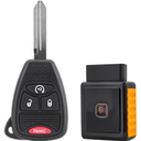 Key Fob Remote Replacement Fits for Jeep Wrangler 20072018 Jeep Compass Jeep Patriot 20072017 Keyless Entry Remote OHT692713A