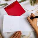 2 x Special Christmas Card for Best Friend, Happy Christmas Card for Bestie, Sentimental Merry Xmas Card for Her with Envelope