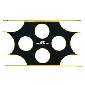 PodiuMax Soccer Goal Target Net with 10 Scoring Zones, Compatible with All 8'x6'/ 12'x6'/ 14'x7' Soccer Goals (14x7')