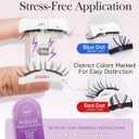 BEYELIAN Magnetic Eyelashes with Applicator Kit, Upgrade Soft Magnetic Lashes Reusable False Eyelashes Natural Look, No Glue Needed for Eye SME013 (Lightweight & Comfortable)