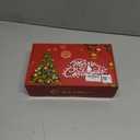 Flechllary 3ft DIY Felt Christmas Tree for Toddlers, Set Plus Snowman Advent Calendar with 33 Removable Ornaments, Wall Hanging Xmas Gift for Kids with String Lights (Batteries Not Included)