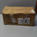 White Ceramic Vase with 4 Handles, 10.16" Tall Retro Ice Cracked Flower Vase, Antique Vases for Modern Farmhouse Home Decor, Wedding, Living Room, Table, Shelf Decor, Cracked White