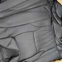 Custom for Honda Accord Seat Covers 2023 2024 2025 2026 EX and All Hybrid Model, Faux Leather Car Seats Cover Full Set (Rear Row W/40/60 Split Backrest)-Black