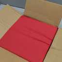 Red Fabric Rectangle Table Cloth - 6 Pack, 60"  102" Washable Tablecloth for 5FT Tables, Wrinkle-Resistant & Heat-Proof Table Cover for Weddings, Dinners & Parties