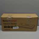 Bonsenkitchen Vacuum Sealer Machine with 40 Bags | Compact Food Sealer for Kitchen Storage & Meal Prep | Multiple Modes | External Vacuum System, Silver