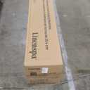 LINENSPA 10 Inch Gel Memory Foam Mattress - Dual Layered - CertiPUR-US Certified - Medium Feel - Full Size (White)