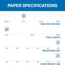 Hammermill Printer Paper, Premium Color 32 lb Copy Paper, 11 x 17-100 Bright, Made in the USA, 102660R - 1 Ream (500 Sheets)