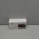 Alarm Clock, LED Digital Clock, Small Wall Clock, Battery Operated, Adjustable 3-Level Led Brightness, Dim Night Mode, 12/24Hr, Cordless, Constantly 1.2'' Digits Display for Bedroom/Travel,Easy to Set (Black Case-red Led)