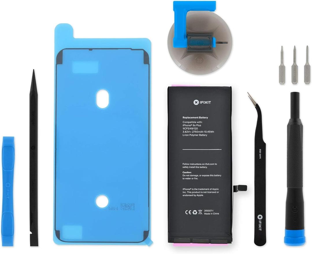 iFixit Battery Compatible with iPhone 6s Plus - Repair Kit 