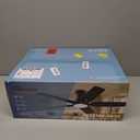 42 Inch Ceiling Fans with Lights and Remote, Brushed Nickel Flush Mount Low Profile Ceiling Fan for Bedroom, Living Room, Patio, Dimmable 6 Speeds Noiseless Reversible, ETL Listed