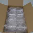 SUT Clear Disposable Drink Cooler Glasses Stemless, 12oz Unbreakable Cups 32 Pack, Shatterproof, Recyclable, Heavy Duty Plastic Glasses for Parties Disposable