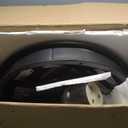 OSP Home Furnishings Inspired by Bassett Avalon Round Accent Table, Antique Black, (BP-AVLAT-YCM1-osp)