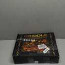 35PCS Griddle Accessories Kit, Flat Top Grill Accessories Set for Blackstone and Camp Chef, Grill Spatula Set with Enlarged Spatulas, Basting Cover, Scraper for Outdoor Barbecue