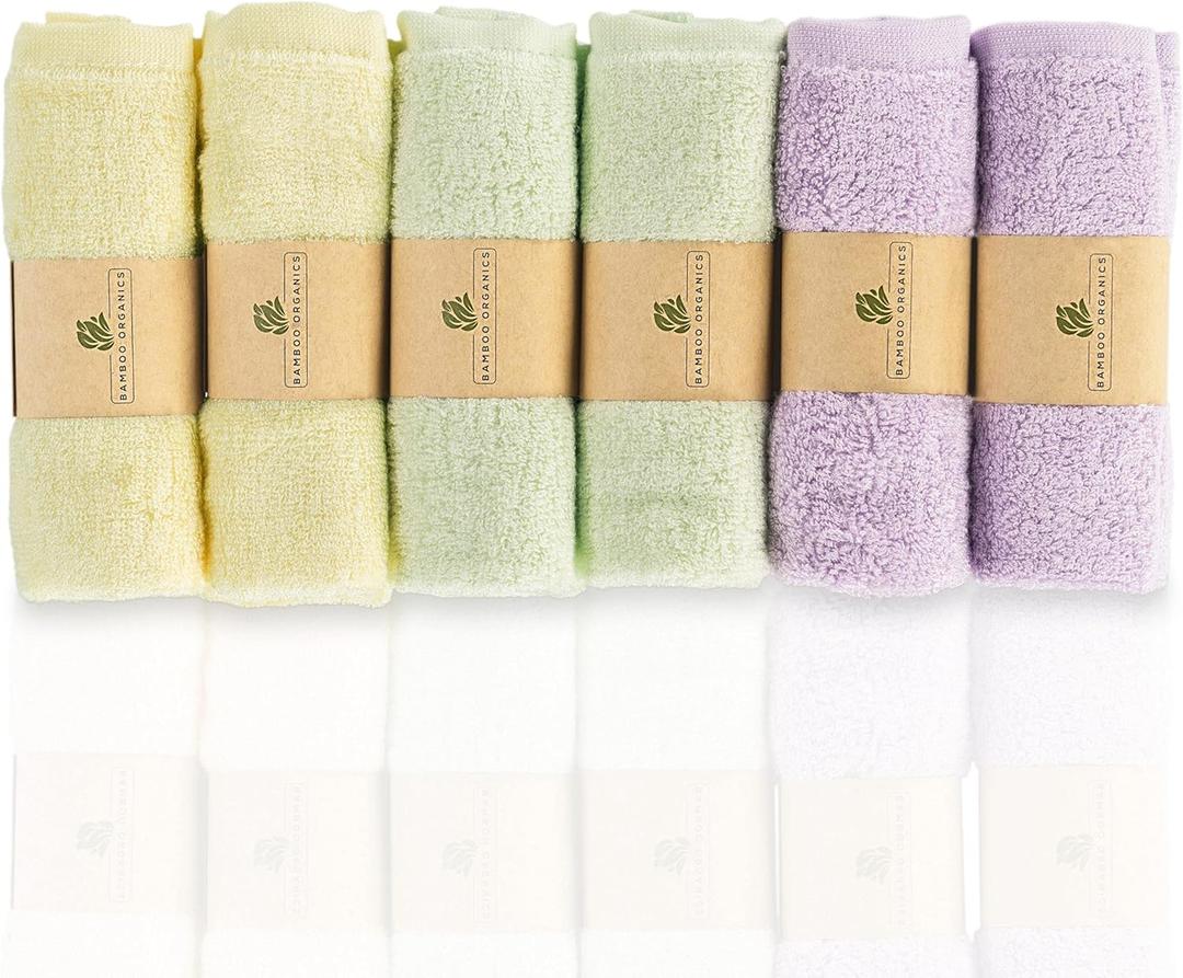 100% Rayon from Bamboo Baby Washcloths Soft Baby Wipes 100% Rayon from Bamboo Baby Washcloths Soft Baby Wipes