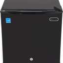 Whynter Upright Small Freezer Mini Freezer with Lock for Bedrooms, Dorms, Garages, Offices CUF-110B, Black Energy Star, 1.1 Cu Ft
