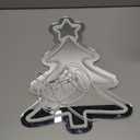 16 x 12 Christmas Tree Mirror Neon Sign LED, USB Powered Acrylic Neon Wall Decor, Perfect for Holiday Decorations, Christmas Parties, and Winter Home Decor