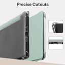 2 x CoBak Case for Kindle Paperwhite 12th Gen 2024 (7") & Kindle Colorsoft Signature Edition (7") - New PU Leather Cover and Clear Soft Silicone Back Cover with Auto Sleep Wake Feature (Sage Green)