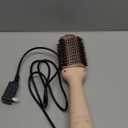 1300W Hair Dryer Brush,4 in 1 Blow Dryer Brush Anti-frizz Ceramic Titanium Barrel with ALCI Safety Plug Professional Salon Hot Air Brush for All Hair Types (Rose gold)