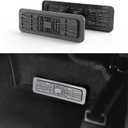 TPARTS Under Seat Vent Cover for New Tesla Model Y Juniper 2025+ Rear Seat Air Condition Outlet Protector Upgraded Snap-on Design Car Air Vent Interior Accessories 2PCS