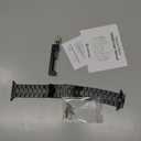 AGIS02 Titanium Band for Apple Watch Ultra 3/2/1 Band 49mm & Series 11/10 46mm, Premium Adjustable Ultra Watch Band for Men with Butterfly Clasp, Durable and Lightweight iWatch Metal Strap (Black)