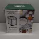 Cuisinart Bread Maker Machine, Stainless Steel Automatic Bread Machine with 12 Menu Options, 3 Loaf Sizes up to 2 Lb., 3 Crust Colors, Removable Nonstick Baking Pan & Kneading Paddle, CBK-110NAS