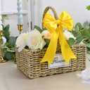 2 x Double Face Maize Yellow Satin Ribbon 2 inch X 25 Yards Polyester Maize Yellow Ribbon for Gift Wrapping Very Suitable for Weddings Party Hair Bow Invitation Decorations and More