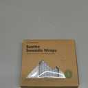 3-Pack Organic Baby Swaddle Sleep Sacks - Swaddles for Newborns, Infant 3-6 Months, Baby Girls, Boys, Soft & Snug Newborn Sleep Sack, Nursery Swaddling Blankets (Nordic, L)