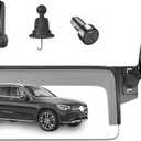 Car Phone Mount for 2023-2026 Mercedes Benz GLC / 2022-2026 C-Class, Smart Auto-Clamping on 12.3" Instrument Cluster Screen, 15W Wireless Fast Charging, 360° Adjustable, Without Blocking Airflow