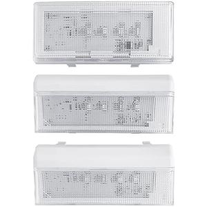 ROBOA New Upgraded 3pcs W10515057 & 1pc W10515058 LED Light Set with Conical Lens and Frame for Whirlpool Refrigerator Light, Kenmore, Maytag, KitchenAid, Refrigerator,3PCS in One ROBOA New Upgraded 3pcs W10515057 & 1pc W10515058 LED Light Set with Conical Lens and Frame for Whirlpool Refrigerator Light, Kenmore, Maytag, KitchenAid, Refrigerator,3PCS in One