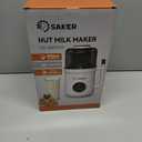 Saker Nut Milk Maker, Automatic Almond Milk Machine Maker with 12H Timer for Soy, Oat, Coconut, Plant Based Milks Homemade, Soybean Milk Maker with Auto Clean, Boil Water, Delay Start, Keep Warm