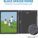 Large 18"x24" Art Portfolio Heavy Duty Binder with Plastic Sleeves, Portfolio Folder with 30 Clear Sheet Protectors, Display 60 Pages, Poster Binder (large18x24)