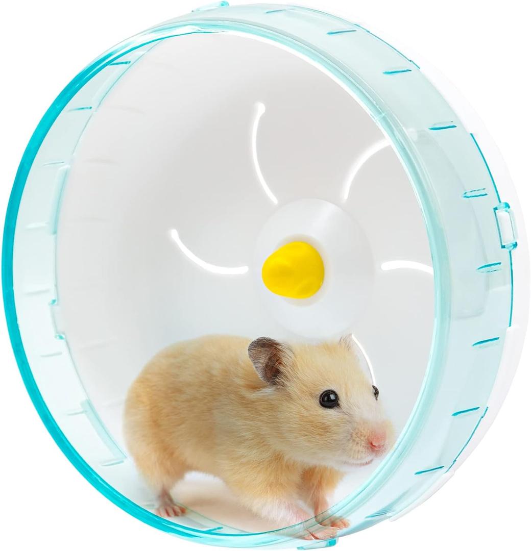 6.9 Inch Silent Hamster Exercise Wheel, Mount on Cage, for Dwarf Hamster, Pet Mouse