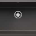 Precis 30in. Single Bowl Kitchen Sink, Cinder