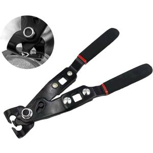30800 CV Boot Clamp Pliers, 9 in Ear Type Joint Boot Tool, Universal Axle Clamp for Auto ATV Crimp or Remove, Used With Torque Wrench