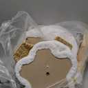 Modern Cat Tree, Wood Cat Tree Tower for Small Cats, Luxury Cat Condo with Scratching Posts and Flower Platforms, Cat Furniture by Easyego, (White)