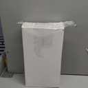 Emfogo Perfume Organizer for Women, 2 Tier Wooden and Metal Cologne Organizer for Men, Large Capacity Perfume Stand Holder Tray for Vanity Bathroom Countertop Organizers and Storage (White and Gold)