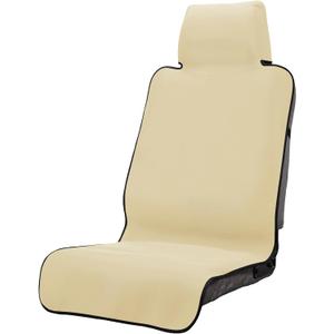 Waterproof Seat Cover, Upgraded Sweat Carseat Protector, Perfect for Universal Anti-Slip Car Truck SUV Seat, Ideal for Surfing Yoga Gym Workout, Pale Yellow