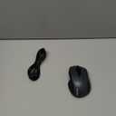 TECKNET Wireless Mouse (BT5.0/3.0 & 2.4G) Rechargeable 4800 DPI Silent USB A & Bluetooth Mouse 6 Buttons, Wide Compatibility - Grey