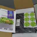 Hydroponics Growing System Indoor Garden, Smart Indoor Herb Garden with Grow Light, in Door Gardening System 8 Pods, APP & WiFi Control, Auto Timer, Quiet Pump, Stainless, Gift for Women Mom, Black